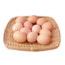 谷物鲜鸡蛋 农户散养新鲜鸡蛋 单枚50g±5 10枚（50克/枚）2.52元（需领券）