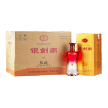 剑南春 银剑南珍品 52度 500mL 6瓶 整箱装 高度白酒408元