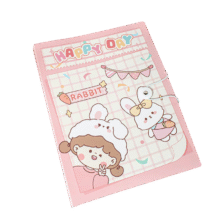 少年伴 资料册A4带扣透明插页 甜心米朵30页*1本2.41元包邮（需试用）
