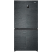 海尔（Haier）冰箱478升十字门四开门双对开门家用家电一级能效双变频双循环超薄可嵌入风冷无霜大容量国家补贴 478L+阻氧干湿分储+黑金净化除菌+银河抗菌面板1951.29元（需领券国补和首购）