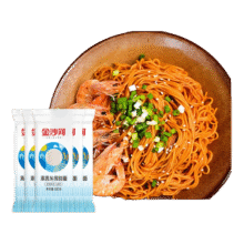 小程序：金沙河 挂面面条龙须挂面  麦香龙须 500g*5袋10.74元（需领券）