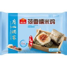 广州酒家利口福 荷香糯米鸡540g 6个 早餐半成品 广式早茶 食品速食即食 面点64.92元（需领券，合16.23元/件）
