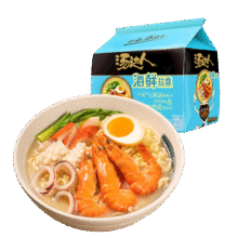 统一 方便面 汤达人 海鲜拉面风味 方便面113g*5 五连包23.9元 (券后省10,月销1w+)