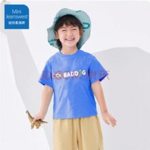 MINI JEANSWE 迷你真维斯 男女童A类纯棉短袖T恤￥9.90