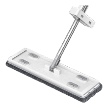 家杰优品平板拖把大尺寸干湿两用拖布墩布家用 免手洗42CM+2块布13.9元（需领券）