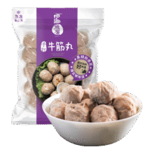 四海鱼蛋供港品质手打牛筋丸一斤装500g火锅食材关东煮丸子生鲜麻辣烫141.35元（合28.27元/件）