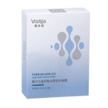 敷尔佳【成毅同款】蓝铜胜肽安肤贴片面膜 修护滋润敏感肌 25ml*5片/盒77.02元（需领券）