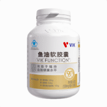 VIK深海鱼油97%高纯度omega3成人65.64元（需领券）