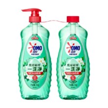 88VIP：奥妙 酵素餐具净白洗洁精 1kg*2瓶12.52元包邮+39淘金币（14.52元+返2元猫超卡）
