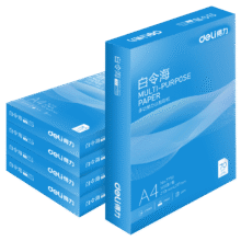得力（deli）白令海A4打印纸 70g500张*5包一箱 双面复印纸 入选纸类金榜 整箱2500张 7753【经济热销】69元
