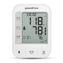 鱼跃（Yuwell）充电语音电子血压计670CR医用高精准血压仪家用老人血压测量仪器149元
