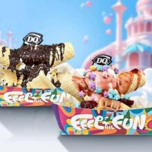 美团到店 DQ·蛋糕·冰淇淋 蛋筒派对嘉年华2选1 全国320城共1239家门店可用原价33元 现价19.9元