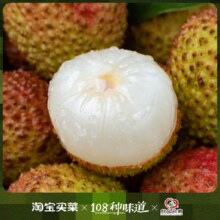 新鲜爆汁广东高州妃子笑荔枝5斤 顺丰23.31元