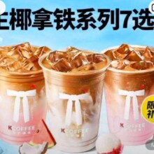 肯悦咖啡  生椰拿铁系列 N选15.9元包邮