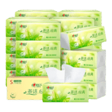 心相印抽纸【肖战推荐】茶语经典3层100抽*24包母婴餐巾纸卫生纸整箱 3层 100抽*24包81.7元（需领券，合27.23元/件）