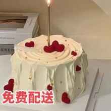 卡卡米苏蛋糕 『掌柜推荐』6英寸牛奶奶油“双层鲜果夹心”露营ins简约风43.9元