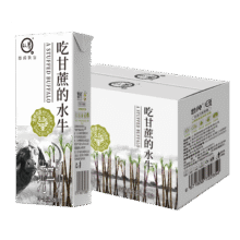 认养 吃甘蔗的水牛 纯牛奶 4.0g蛋白质 200ml 16盒53.5元