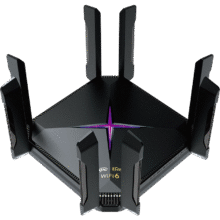 plus、国补：锐捷（Ruijie）千兆无线WiFi6 6000M 游戏加速 160M频宽 电竞路由 巡洋舰 睿易425.65元