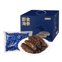 PLUS会员：京东京造 即食海参 净重2kg 32-45只739.05元（有赠品）