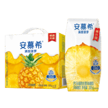 需凑单：安慕希 清甜菠萝酸奶 3月产 205gx12盒*2件61.08元+凑单（合30.54元/件）