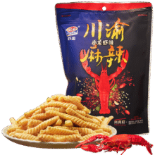 亲亲（Qinqin）休闲零食 虾条薯片任选膨化食品办公室小零食 虾条原味15.36元（需领券，合2.56元/件）