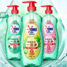 奥妙 大桶酵素餐具净洗洁精 橙花小青柑1kg*2瓶+赠500g*3瓶21.9元（返3超市卡，含赠合7.3元/瓶）