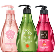 Plus会员：滋源 保湿+柔顺+修护洗发水 400ml*3瓶 +凑单46.26元