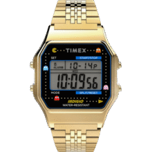 天美时（TIMEX）手表PAC-MAN吃豆人联名方块夜光电子表生日礼物TW2U32000478元 (券后省40)