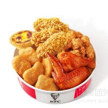 美团 肯德基 5味小食拼盘兑换券·1张原价66元现价36.9元