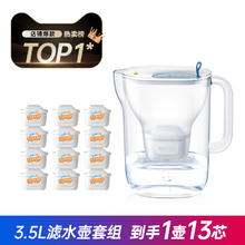碧然德 fill&enjoy Style设计师系列 滤水壶 绿色 一壶十三芯548元