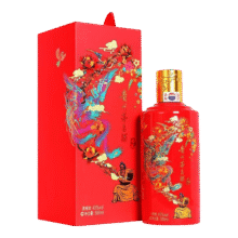 plus会员:茅台 飞天红喜宴 43°酱香型 白酒 500ml 1瓶784.22元