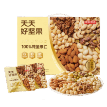京东京造 每日坚果 坚果/炒货 盒装零食礼盒 天天好坚果750g76.41元