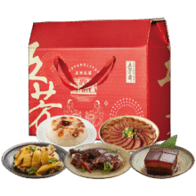 五芳斋 熟食礼盒 1340克95.76元（需领券，合31.92元/件）