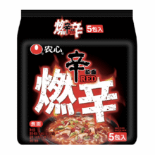 农心辣辛方便面120g*5包15元（需领券）