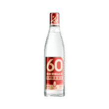 谷小酒 S60 浓香型白酒 52度500ml单瓶 60天发酵纯粮酒口粮酒13.24元（需领券）