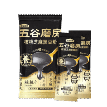五谷磨房 核桃芝麻黑豆粉 64g1元