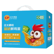 CP  正大 富硒鲜鸡蛋 30枚 3.36斤 早餐食材 优质蛋白35.9元 (月销1w+)