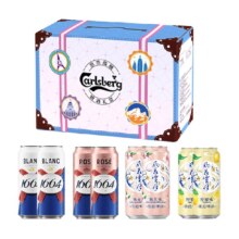 88vip、1664啤酒微醺礼盒500ml×8罐30.1元（返卡10元+2元金币）