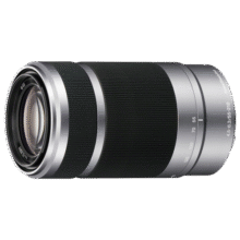 索尼（SONY）E 55-210mm APS-C画幅远摄大变焦微单相机镜头 银色E卡口（SEL55210）1249元 (券后省200,月销4000+)