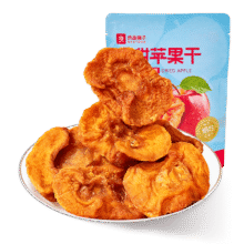 需试用：良品铺子 苹果干 80g5.3元