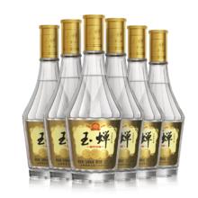 玉蝉老酒 盛世佳酿 52度500ml单粮浓香型白酒 年份老酒老窖池 纯粮食口粮酒6瓶整箱110.41元
