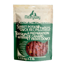 爵宴（MEATY WAY）爵宴出口欧美狗零食 成幼犬通用狗狗磨牙训练肉条 鸭肉干908g99元