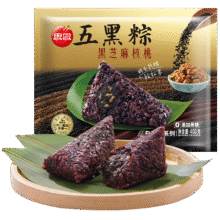 PLUS会员：思念 黑芝麻核桃五黑杂粮粽400g 5只*531.29元（合6.26元/5只）