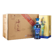 洋河 蓝色经典 海之蓝 52度 520ml*6瓶 整箱装 绵柔浓香型白酒719.72元