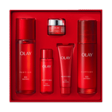 plus、学生价：玉兰油（OLAY）大红瓶水乳液保湿抗皱紧致抗衰老化妆品护肤品套装礼盒生日礼物319.96元