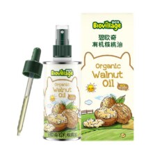 碧欧奇有机核桃油宝宝辅食用油63.36元（需领券，合31.68元/件）