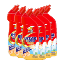 威王洁厕灵8效全能洁厕液马桶清洁剂500g*6瓶洁厕灵78.76元（需领券，合26.25元/件）