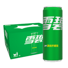 可口可乐（Coca-Cola）檀健次代言 雪碧 Sprite 汽水饮料 碳酸饮料 330ml*20罐  整箱装31.29元