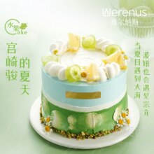 维尔纳斯意大利手工艺蛋糕 宫崎骏的夏天-鲜果柠檬生日蛋糕4英寸兑换券60元