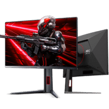 AOC 24.5英寸 FastIPS 原生300Hz超频310Hz 1ms HDR400 硬件低蓝光 电竞显示器 宙斯盾25G4S721.96元